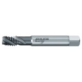 Emuge BU879300.5766 | 3.937" OAL x 3/8"-18 Thread Size 3 Flute 35 Degree Helix Angle TICN Coated Interrupted Thread Pipe Tap