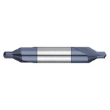 Titan USA CS19998 | 0.188" Diameter x 0.438" Shank x 2.750" OAL 2 Flute Uncoated Cobalt Double End Combination Drill & Countersink