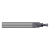 Harvey Tool 700101-C3 | 0.081" Diameter x 3/16" Shank x 0.203" Flute Length x 2" OAL 2 Flute C3 Coated Combined Drill Counterbore