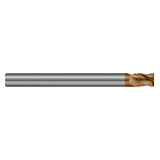 Harvey Tool 700732-C10 | 1/2" Diameter x 1/2" Shank x 1-1/2" LOC x 3" OAL 4 Flute C10 Coated Corner Radius End Mill
