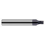 Harvey Tool 705208-C6 | 1/8" Diameter x 1/4" Shank x 3/8" LOC x 2-1/2 OAL 7 Flute C6 Coated Corner Radius End Mill
