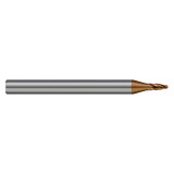 Harvey Tool 698510-C10 | 5/32" Diameter x 3/16" Shank x 0.344" LOC x 2.000" OAL 4 Flute C10 Coated Ball End Mill