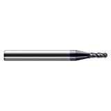 Harvey Tool 758250 | 0.050" Diameter x 1/8" Shank x 0.040" LOC x 1.500" OAL 4 Flute Uncoated Miniature Ball Deburring End Mill