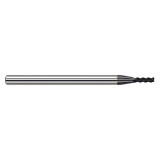 Harvey Tool 796940-C6 | 0.040" Diameter x 1/8" Shank x 0.203" LOC x 2.500" OAL 4 Flute C6 Coated Corner Radius End Mill