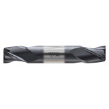 YG1 G9H82010N | 5/32" Diameter x 3/16" Shank x 5/16" LOC x 2" OAL x 30 Degree Helix Angle 3 Flute X-Coated Carbide G9H82 Double Ended Square End Mill