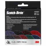 3M 7100373338 | Scotch-Brite 4.500" Overall Length x Assorted Grit Precision Shaped Ceramic Surface Conditioning Disc