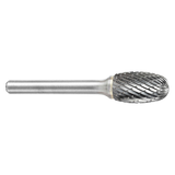 ATA SGSPRO 16503 | 3/8" Cutter Diameter x 1/4" Shank x 6-5/8" OAL x 5/8" LOC Brazed SE-3 Oval Burr