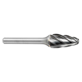 ATA SGSPRO 29058 | 6.00mm Cutter Diameter x 6.00mm Shank x 50.00mm OAL x 19.00mm LOC Non-Ferrous Solid SF-1M Ball Nosed Tree Burr