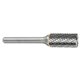 ATA SGSPRO 11053 | 5/8" Cutter Diameter x 1/4" Shank x 2-3/4" OAL x 1" LOC Brazed SB-6 Cylinder End Cut Burr