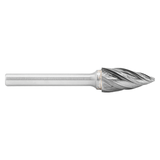 ATA SGSPRO 19589 | 1/2" Cutter Diameter x 1/4" Shank x 2-3/4" OAL x 1" LOC NG Non-Ferrous Cut Brazed SG-5 Tree Pointed Burr