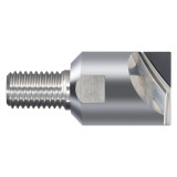 CoreHog C05530 | 1/4"-28 Size x 5/8" Diameter x 5/8" Shank x 1.210" OAL 2 Flute Uncoated solid carbide Rivet Shaver