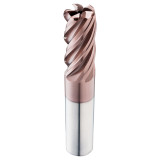 SGS 37511 | 0.500" Diameter x 0.500" Shank x 1.500" LOC x 3.500" OAL 5 Flute TM (Ti-NAMITE-M) Coated Square End Mill