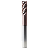 SGS 37764 | 0.125" Diameter x 0.125" Shank x 0.250" LOC x 2.000" OAL x 0.030" Radius 5 Flute TM (Ti-NAMITE-M) Coated Corner Radius End Mill