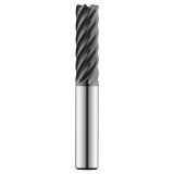 SGS 74652 | 0.787" Diameter x 0.787" Shank x 1.969" LOC x 3.937" OAL x 0.158" Radius 7 Flute AlTiN (Ti-NAMITE-A) Coated Corner Radius End Mill