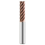 SGS 74635 | 0.630" Diameter x 0.630" Shank x 1.890" LOC x 3.937" OAL x 0.079" Radius 7 Flute TM (Ti-NAMITE-M) Coated Chip Breaker Corner Radius End Mill