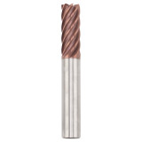 SGS 77385 | 0.625" Diameter x 0.625" Shank x 1.563" LOC x 3.750" OAL x 0.060" Radius 7 Flute TM (Ti-NAMITE-M) Coated Corner Radius End Mill
