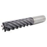 SGS 77452 | 0.750" Diameter x 0.750" Shank x 3.000" LOC x 5.250" OAL x 0.060" Radius 7 Flute AlTiN (Ti-NAMITE-A) Coated Corner Radius End Mill