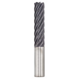 SGS 77452 | 0.750" Diameter x 0.750" Shank x 3.000" LOC x 5.250" OAL x 0.060" Radius 7 Flute AlTiN (Ti-NAMITE-A) Coated Corner Radius End Mill