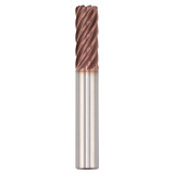 SGS 74699 | 12.00mm Diameter x 12.00mm Shank x 36.00mm LOC x 83.00mm OAL x 0.50mm Radius x 37 Degree Helix Angle 7 Flute TM (Ti-NAMITE-M) Coated Carbide Corner Radius End Mill