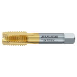 Emuge AU208400.5046 | 7/16"-20 Thread Size x 0.866" Thread Length x 0.242" Tap Square 4 Flute TiN Coated Straight Flute Tap