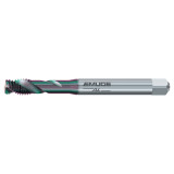 Emuge BU513G10.5635 | #6-40 Thread Size x 0.866" Thread Length x 0.242" Tap Square 2 Flute GLT-104 Coated Spiral Flute Tap