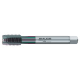 Emuge CU203G00.5048 | 9/16"-18 Thread Size x 0.714" Thread Length x 0.242" Tap Square 2 Flute GLT-104 Coated Spiral Point Tap