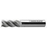 Data Flute 37251-00-D| AMFL50375 3/8" Diameter x 3/8" Shank x 1-1/2" LOC x 3-1/2" OAL Uncoated Square End Mill