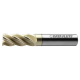 Data Flute 37260-86-D| AMFL50625C5 5/8" Diameter x 5/8" Shank x 2-1/2" LOC x 5" OAL C5 Coated Square End Mill