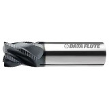 Data Flute 44942-19-D| FeRxST51000-030C19 1" Diameter x 1" Shank x 1-1/4" LOC x 4" OAL C19 Coated Roughing End Mill