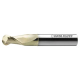 Data Flute 54326-86-D| HVMBNRN20375C5 3/8" Diameter x 3/8" Shank x 1/2" LOC x 2-1/2" OAL Uncoated Ball End Mill
