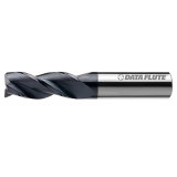 Data Flute 43805-83-D| SS30125C7 1/8" Diameter x 1/8" Shank x 1/2" LOC x 1-1/2" OAL C11 Coated Corner Radius End Mill