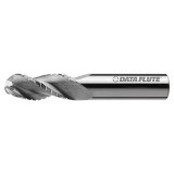 Data Flute 34476-00-D| SSBNSTC30437 3/8" Diameter x 3/8" Shank x 1/2" LOC x 2" OAL C4 Coated Ball Nose End Mill
