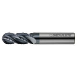 Data Flute 49500-89-D| SSBNSTC40625C4 5/8" Diameter x 5/8" Shank x 3/4" LOC x 3" OAL Uncoated Ball Nose End Mill