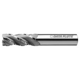 Data Flute 51222-00-D| SSDHSTC40625 1/2" Diameter x 1/2" Shank x 5/8" LOC x 2-1/2" OAL C10 Coated Corner Radius End Mill