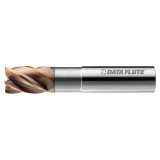 Data Flute 55068-35-D| SSIpRNL50250-030C35 3/16" Diameter x 3/16" Shank x 5/16" LOC x 3" OAL C35 Coated Corner Radius End Mill