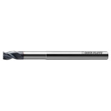 Data Flute 46249-89-D| SSLSX30500C4 1/2" Diameter x 1/2" Shank x 5/8" LOC x 6" OAL Corner Radius End Mill
