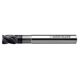 Data Flute 37188-85-D| TiW50750-090C11 3/4" Diameter x 3/4" Shank x 1" LOC x 4" OAL Corner Radius End Mill