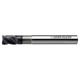 Data Flute 37217-85-D| TiWL51000-090C11 1" Diameter x 1" Shank x 1-1/4" LOC x 6" OAL Corner Radius End Mill