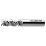Data Flute 37085-00-D| TTC31000-030 1" Diameter x 1" Shank x 2" LOC x 5" OAL Uncoated Roughing & Finishing End Mill