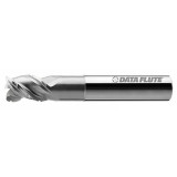 Data Flute 37070-00-D| TTCRN30625-000 1/2" Diameter x 1/2" Shank x 5/8" LOC x 3" OAL Uncoated Roughing & Finishing End Mill