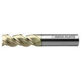 Data Flute 36796-86-D| TTST30500-030C5 1/2" Diameter x 1/2" Shank x 5/8" LOC x 3" OAL C5 Coated Triple Threat End Mill