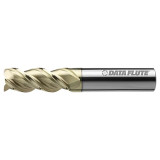 Data Flute 36797-86-D| TTST30500-060C5 1/2" Diameter x 1/2" Shank x 5/8" LOC x 3" OAL C5 Coated Triple Threat End Mill