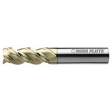 Data Flute 36839-86-D| TTST31000-060C5 1" Diameter x 1" Shank x 1-1/4" LOC x 4" OAL C5 Coated Triple Threat End Mill
