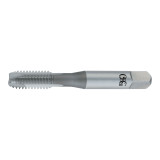 OSG 16722 | M M6.00x1.00mm Thread Size x 6.00mm Shank x 19.00mm Length x 62.00mm OAL Plug (5P) Chamfer OH2 3 Flute Steam Oxide Coated HSSE 122 Spiral Point Tap