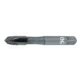 OSG 1730201 | EXOTAP UNC #6 - 32 Thread Size x 0.141" Shank x 0.377" Length x 2.000" OAL Plug (4P) Chamfer H3 2 Flute Steam Oxide Coated HSSE 300 Spiral Point Tap