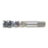 OSG 1732401 | EXOTAP UNC #10 - 24 Thread Size x 0.194" Shank x 0.327" Length x 2.375" OAL Modified Bottom (2.5P) Chamfer H3 3 Flute Steam Oxide Coated HSSE 303 Spiral Flute Tap