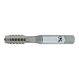 OSG 2495503 | HY-PRO TAP M M12.00x1.75mm Thread Size x 9.32mm Shank x 21.00mm Length x 85.70mm OAL Bottom (1.5P) Chamfer D6 4 Flute Nitride Coated HSSE 241 Straight Flute Tap