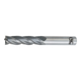 OSG ?464-6250 | 0.625" Diameter x 0.625" Shank x 2.250" LOC x 5.000" OAL x 30 Degree Helix Angle 4 Flute Bright Coated Carbide 464 Square End Mill