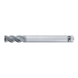 OSG 8556250 | A Brand 10.00mm Diameter x 1.00mm Shank x 22.00mm LOC x 8.00mm OAL x 2.00mm Radius x 37-40 Degree Helix Angle 4 Flute DUARISE Coated Carbide 8215 Corner Radius End Mill