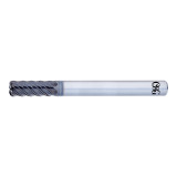 OSG 8549898 | A Brand 10.00mm Diameter x 1.00mm Shank x 25.00mm LOC x 8.00mm OAL x 2.00mm Radius x 43 Degree Helix Angle 6 Flute DUROREY Coated Carbide 8570 Corner Radius End Mill